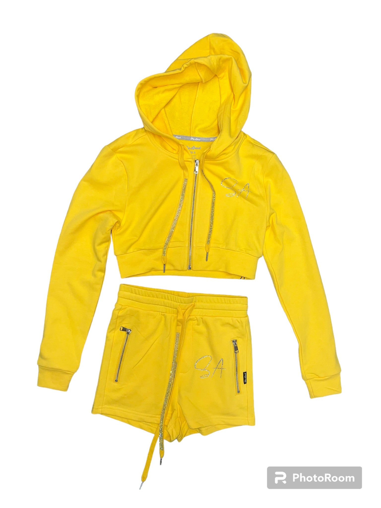 Yellow Signature Crop Set