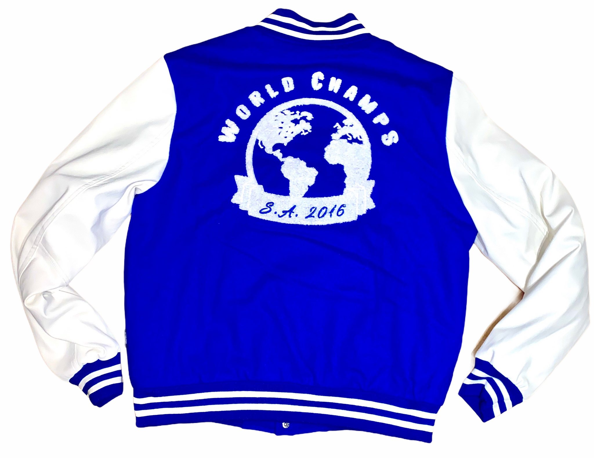 Royal Blue Varsity Jacket