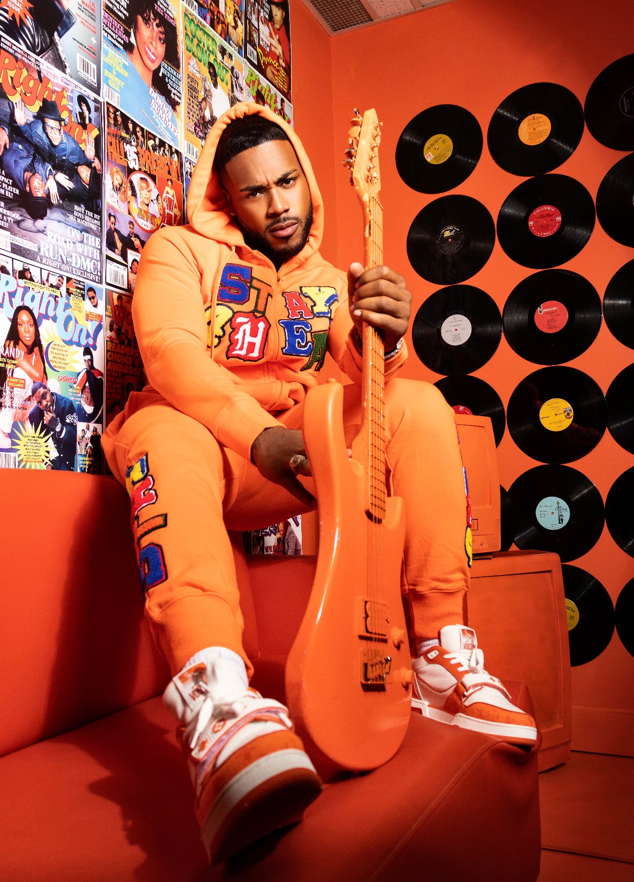 Orange 4.0 Varsity Suit