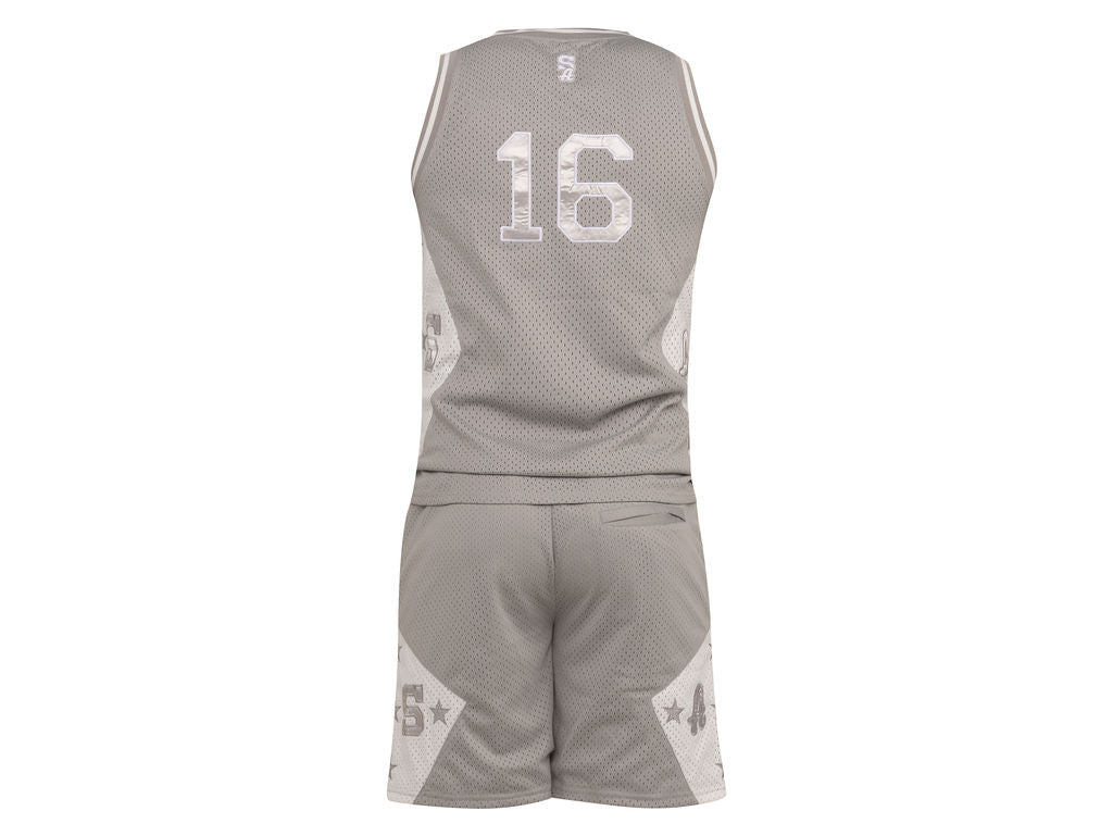 Signature Grey/White Jersey Set