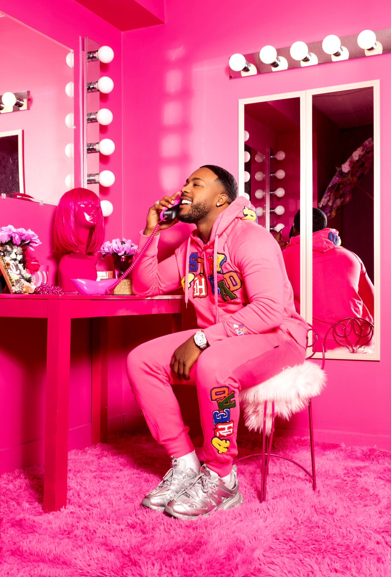 Pink 4.0 Varsity Suit