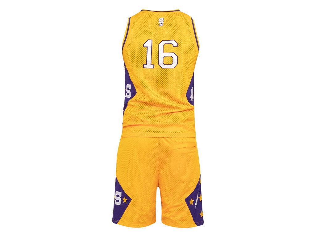 Signature Yellow/Purple Jersey Set