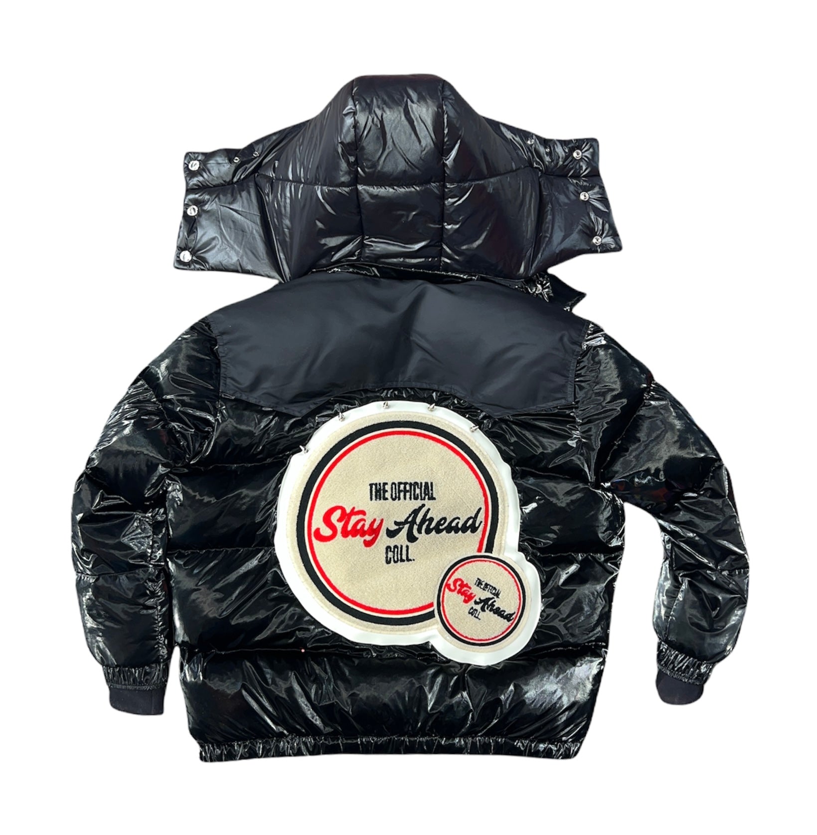 Black Signature Bubble Coat
