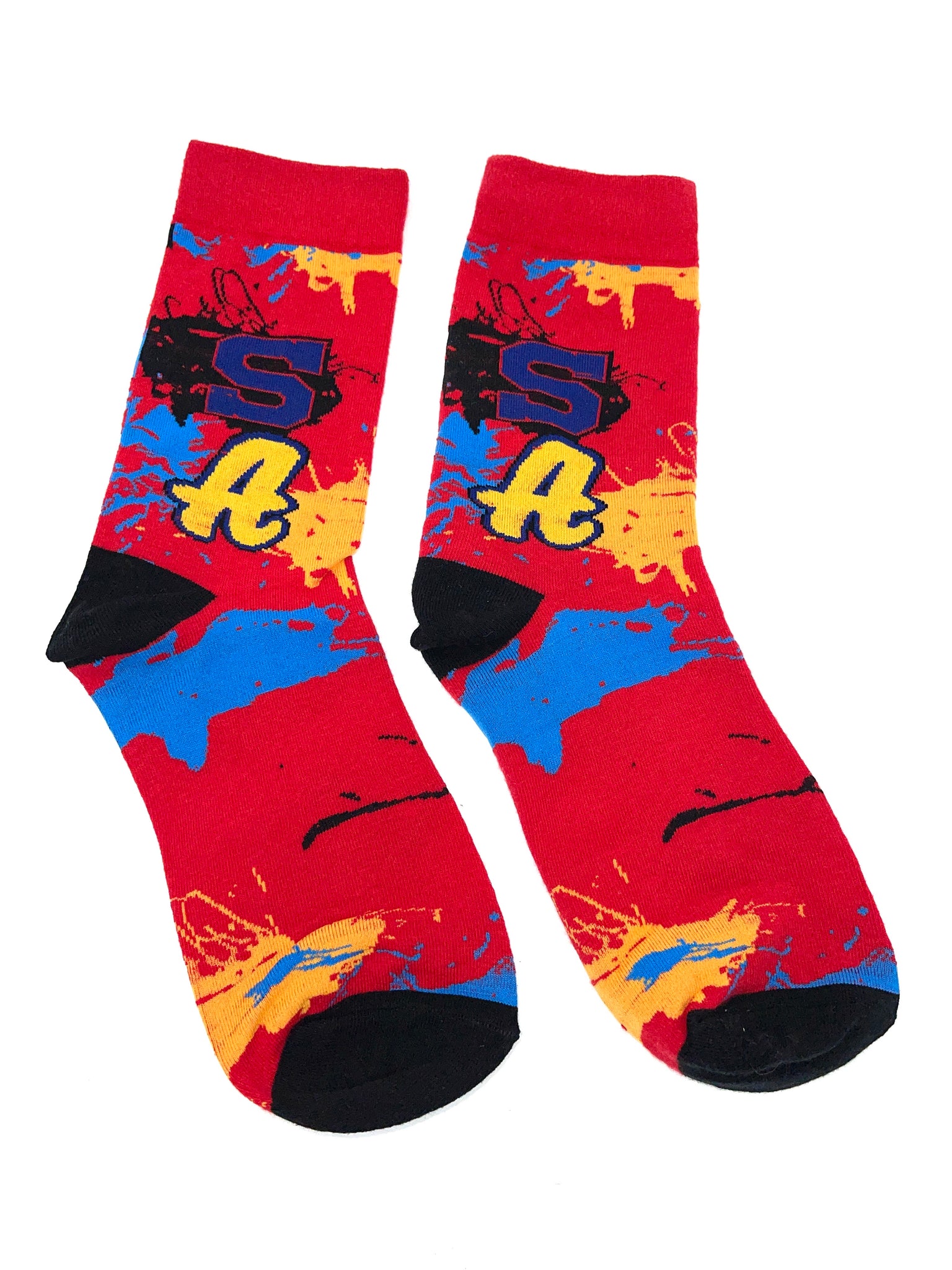 Splatter socks