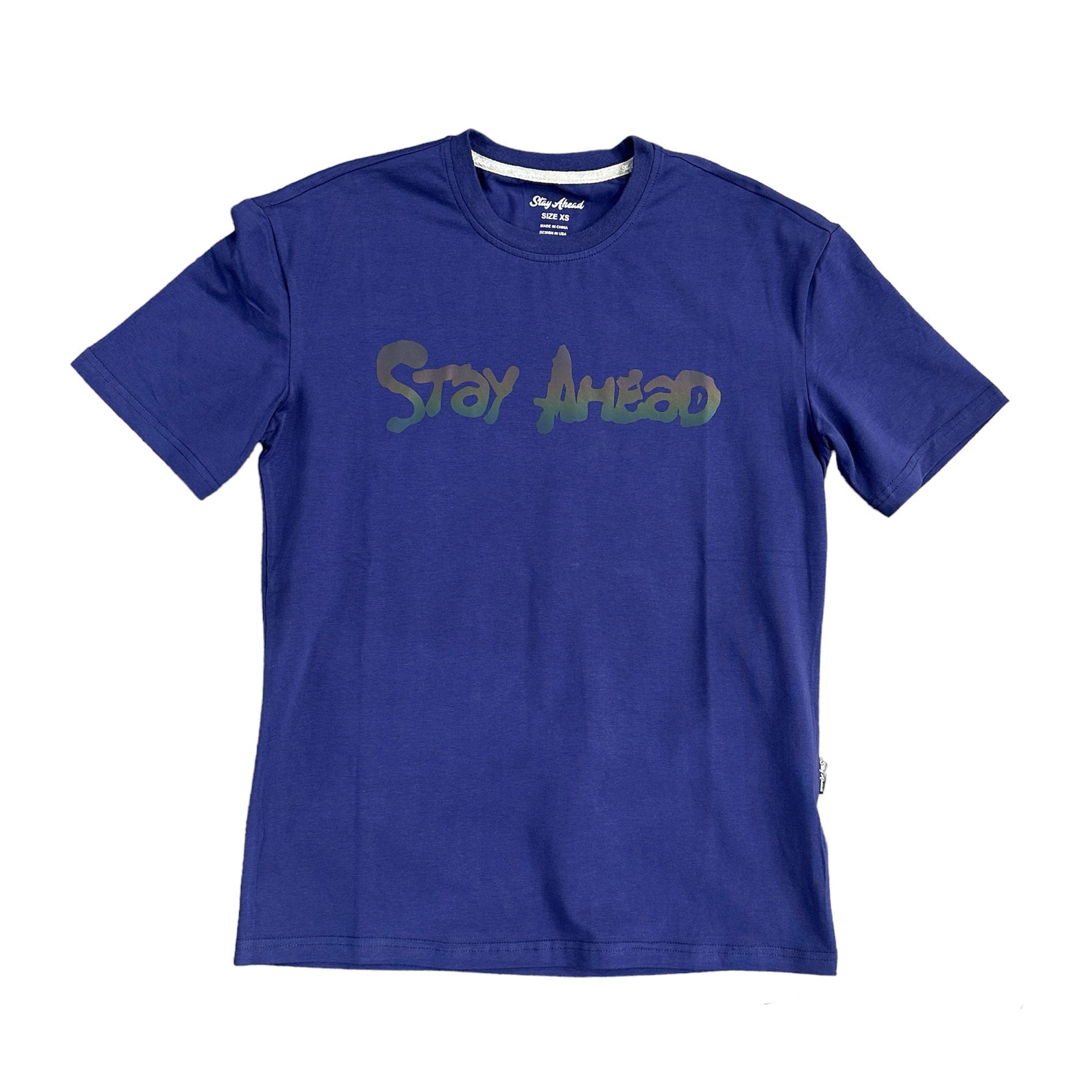 Navy Iridescent SA Tee