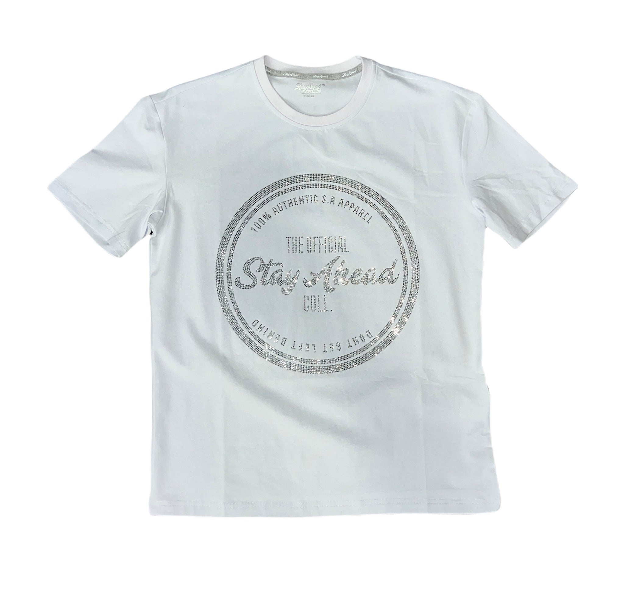 White Official Bling Tee